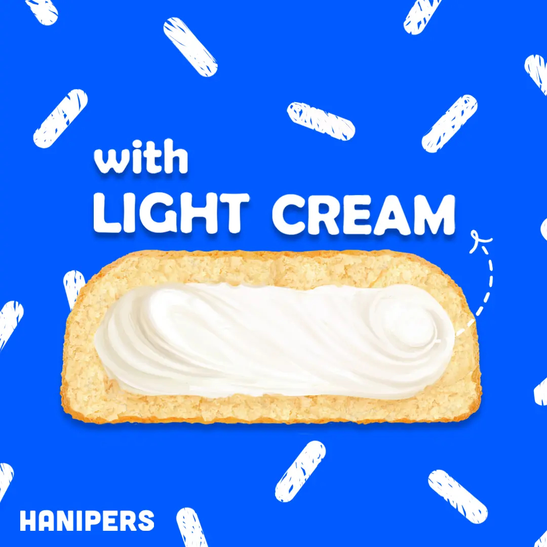 Hanipers – a light cake with cream all the way through