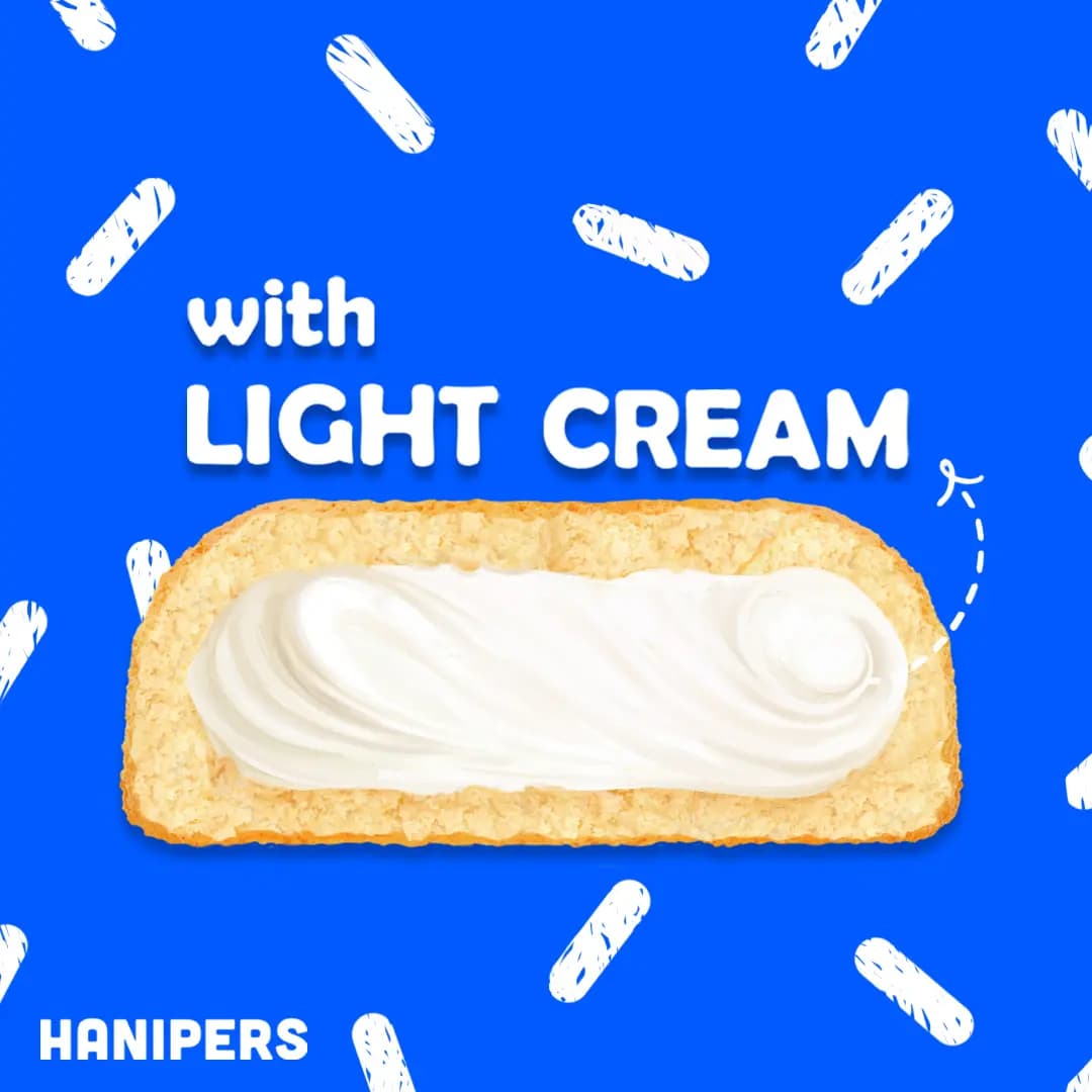 Hanipers With Vanilla Cream All Along